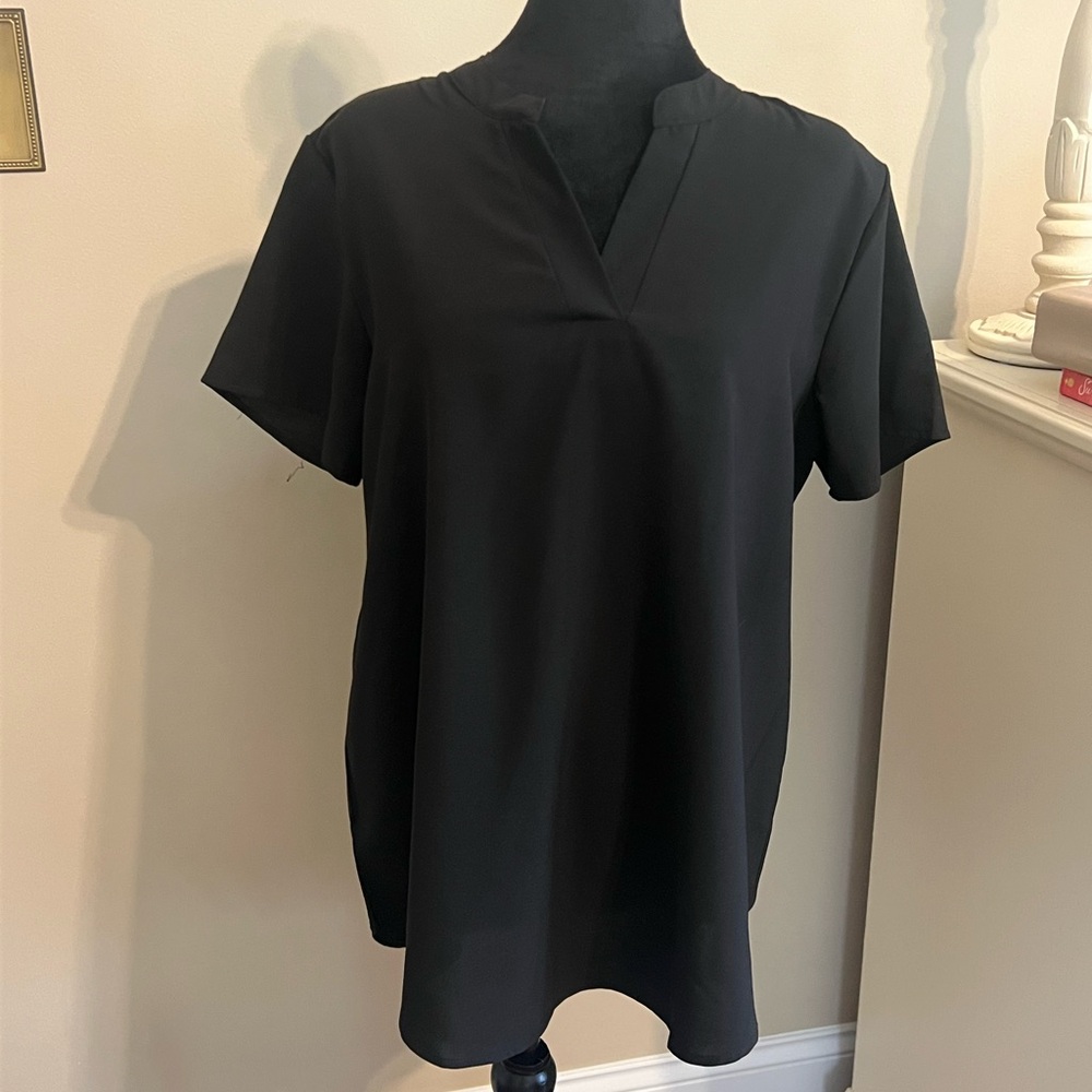 Elegant Black Women's Top